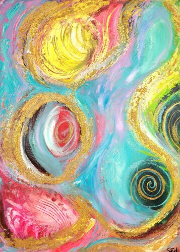 Pure stream of joy von Sylvia Eder, Andere Medien kaufen auf Singulart