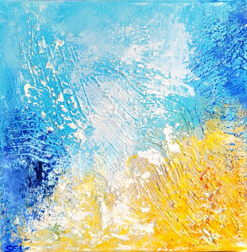 The sea is calling I von Sylvia Eder, Malerei kaufen auf Singulart