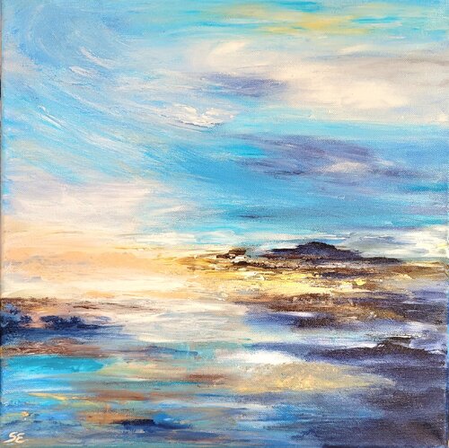 Atlantic shores by Sylvia Eder, 회화 for Sale on Singulart