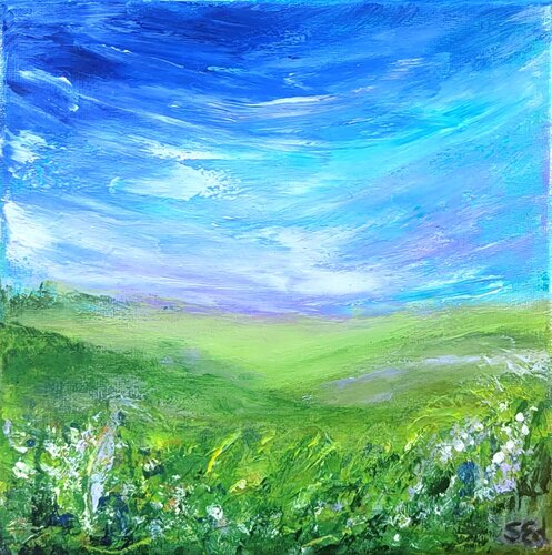 Eifeler Wiesen by Sylvia Eder, 회화 for Sale on Singulart