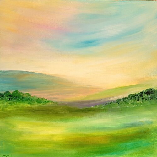 Blick ins Tal van Sylvia Eder, Schilderij te koop op Singulart