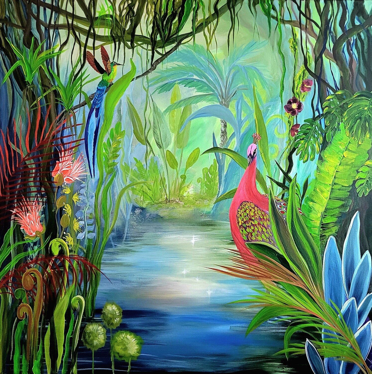 Emerse in the jungle Sylvia Eder
