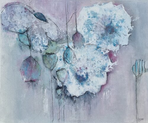 Blooming di Sabine Beisert, Pittura in vendita su Singulart