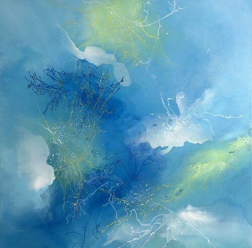 Eclairicie van Sandrine Belmont, Schilderij te koop op Singulart