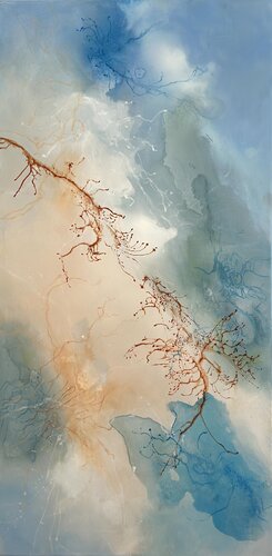 Espace intérieur van Sandrine Belmont, Schilderij te koop op Singulart