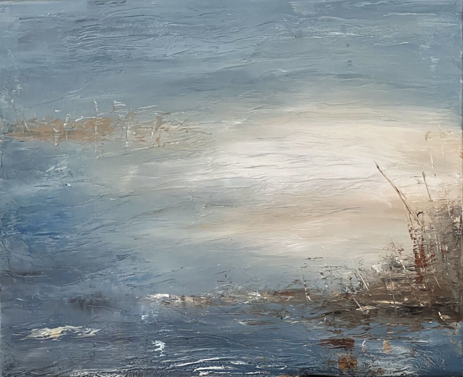 Brume bleue Sandrine Belmont