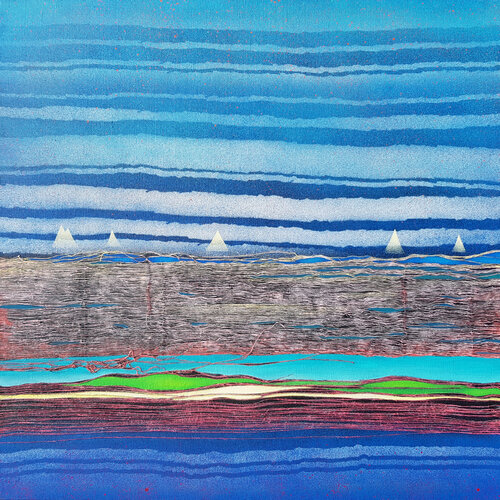 Matin calme van Jean-Roch Klethi, Schilderij te koop op Singulart