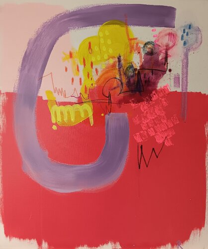 Die Sonne geht morgen bestimmt wieder auf! by Ricarda Bechstein, Painting for Sale on Singulart