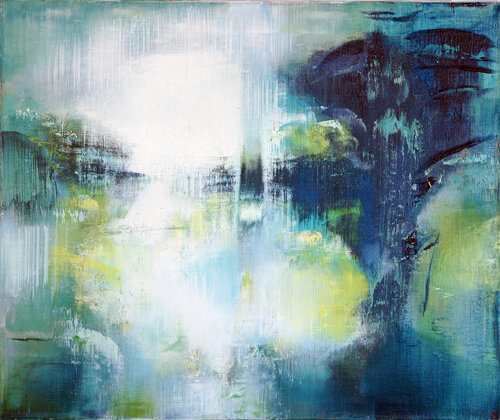 Coleccion only green van Konstantin Grabowski, Schilderij te koop op Singulart