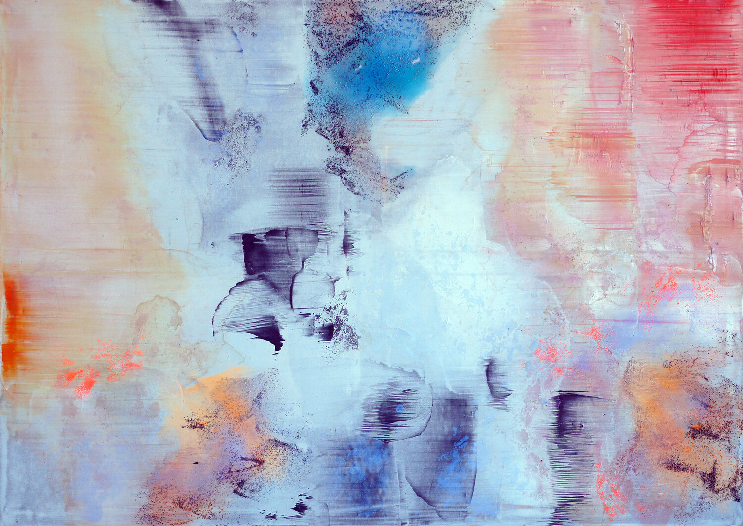 abstract with metallic, interference, aswell as UV (blacklight) pigments Konstantin Grabowski