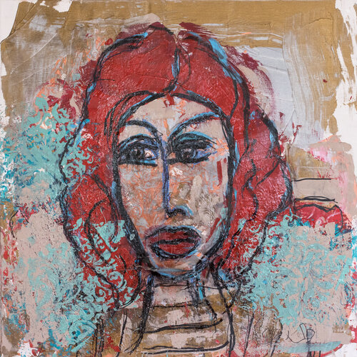 zwischen den Schichten di Louise Lunghard, Pittura in vendita su Singulart