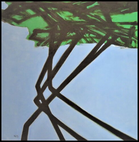 les pins penchés von Yves Maximo, Malerei kaufen auf Singulart