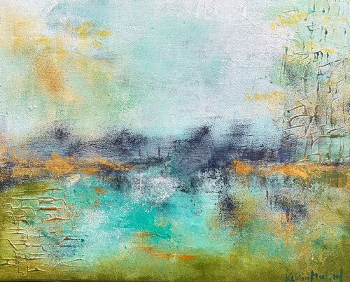 Zwischenzeit par Dipl.-Design. Kerstin Nieto Madrid, Peinture en vente sur Singulart