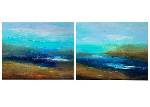 Randzonen di Dipl.-Design. Kerstin Nieto Madrid, Pittura in vendita su Singulart