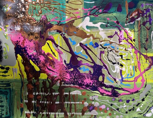 Underwater par Diane Coso, Œuvre sur papier en vente sur Singulart