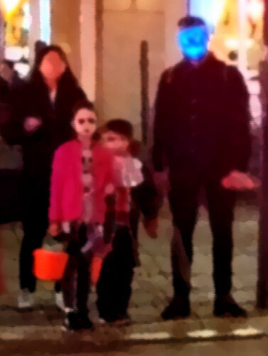 Halloween Familie von Axel Schäffler, Druck kaufen auf Singulart