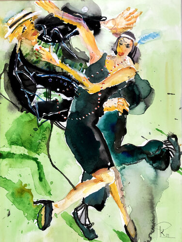 Charleston von Philipp Klein, Werk auf Papier kaufen auf Singulart