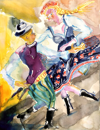 POLKA von Philipp Klein, Werk auf Papier kaufen auf Singulart