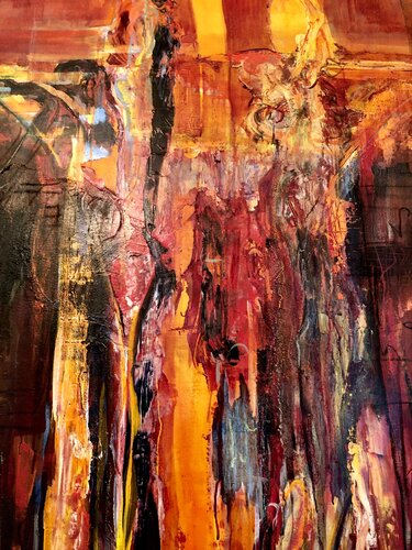 ANGEKOMMEN van Philipp Klein, Schilderij te koop op Singulart