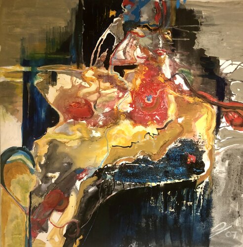 ME AND SEHLINDI van Philipp Klein, Schilderij te koop op Singulart