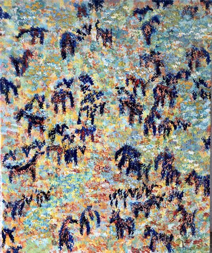 DIE HERDE von Philipp Klein, Malerei kaufen auf Singulart