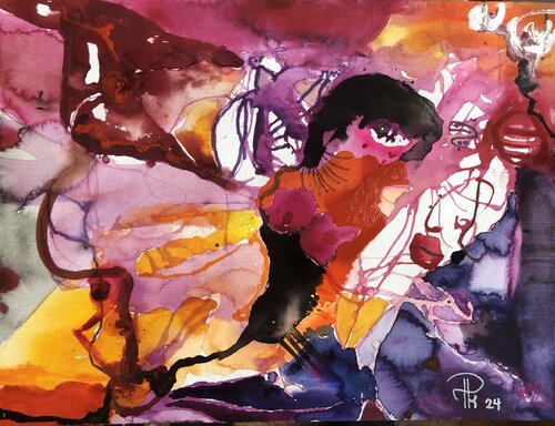 GLÜCK No. 2 by Philipp Klein, Work on Paper for Sale on Singulart