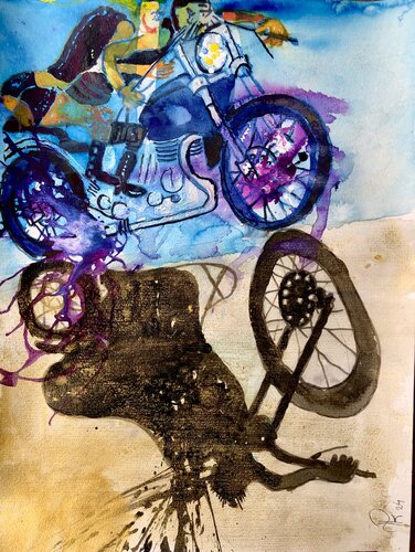 THE GANG IS ON No. 8 par Philipp Klein, Œuvre sur papier en vente sur Singulart