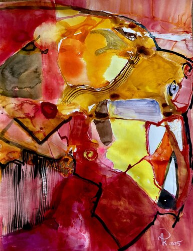 Krafttier by Philipp Klein, Work on Paper for Sale on Singulart