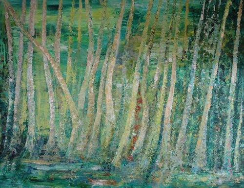 Solidaires van Corinne FOUCOUIN, Schilderij te koop op Singulart