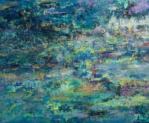 Hameau van Corinne FOUCOUIN, Schilderij te koop op Singulart