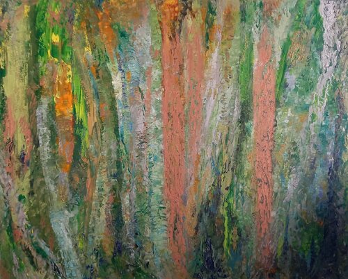 L'homme vert von Corinne FOUCOUIN, Malerei kaufen auf Singulart