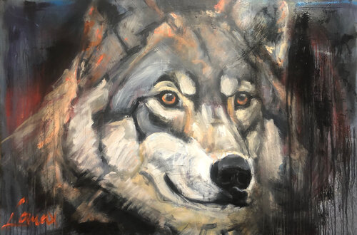 Billys best friend di Maximilian Lochner "Lomax", Pittura in vendita su Singulart