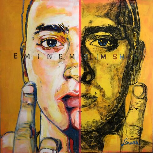 Eminem/Slim Shady di Maximilian Lochner "Lomax", Pittura in vendita su Singulart