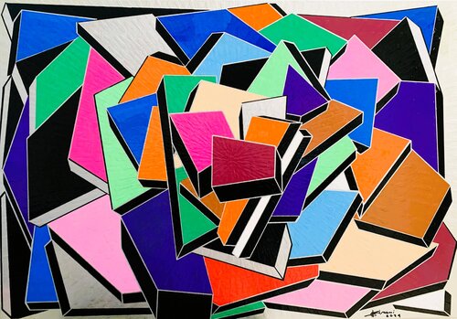 composizione numero 23 van fabrizio sironi, Schilderij te koop op Singulart