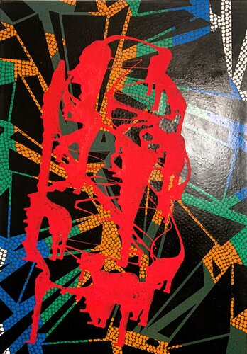 composizione numero  44 van fabrizio sironi, Schilderij te koop op Singulart