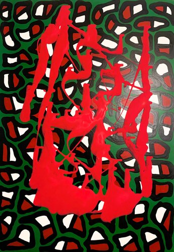 composizione numero 4 di fabrizio sironi, Pittura in vendita su Singulart
