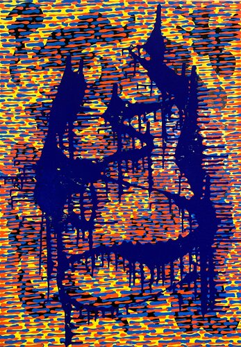 composizione numero 34 von fabrizio sironi, Malerei kaufen auf Singulart