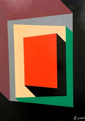 composizione numero 15 van fabrizio sironi, Schilderij te koop op Singulart