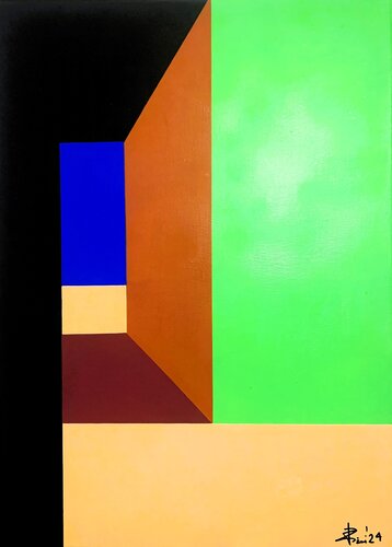 COMPOSIZIONE NUMERO 23 van fabrizio sironi, Schilderij te koop op Singulart