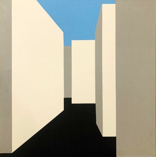 composizione numero 28 von fabrizio sironi, Malerei kaufen auf Singulart