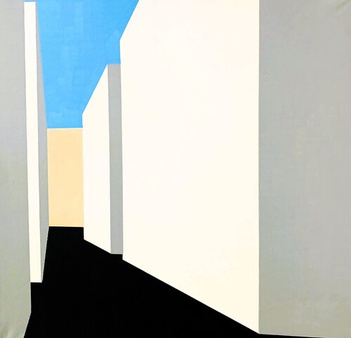 composizione numero 29 von fabrizio sironi, Malerei kaufen auf Singulart