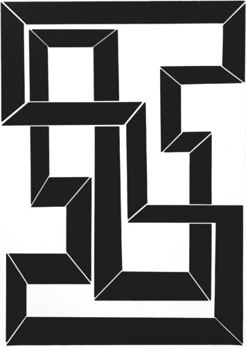 composizione numero 12 von fabrizio sironi, Malerei kaufen auf Singulart