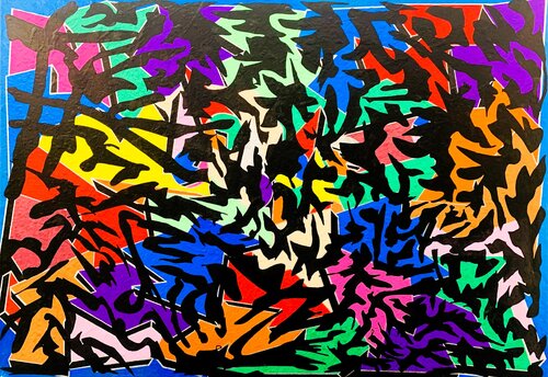 danza di emozioni di fabrizio sironi, Pittura in vendita su Singulart