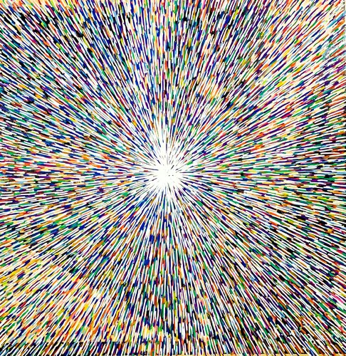 esplosione di fabrizio sironi, Pittura in vendita su Singulart