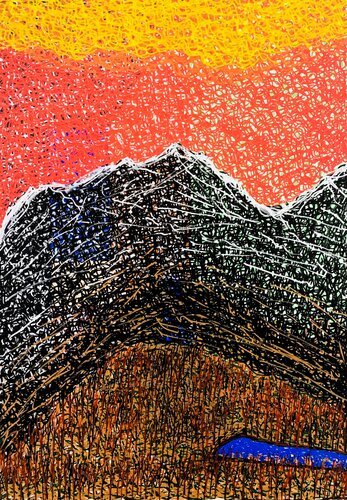 calma e caos di fabrizio sironi, Pittura in vendita su Singulart
