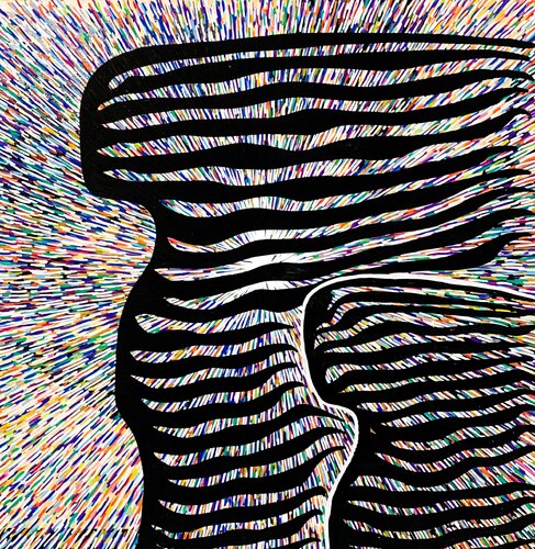 la complessità dell'esistenza by fabrizio sironi, Painting for Sale on Singulart