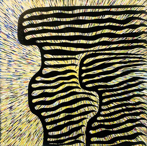 il dinamismo della vita van fabrizio sironi, Schilderij te koop op Singulart