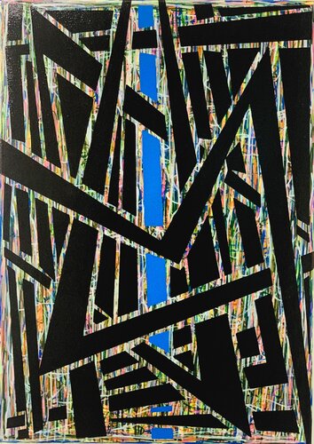 il caos e l’ordine von fabrizio sironi, Malerei kaufen auf Singulart