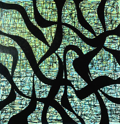 il fluire incessante dell’energia e della mente von fabrizio sironi, Malerei kaufen auf Singulart