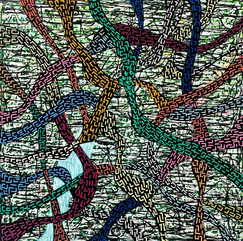 la complessità e la vitalità della vita stessa von fabrizio sironi, Malerei kaufen auf Singulart